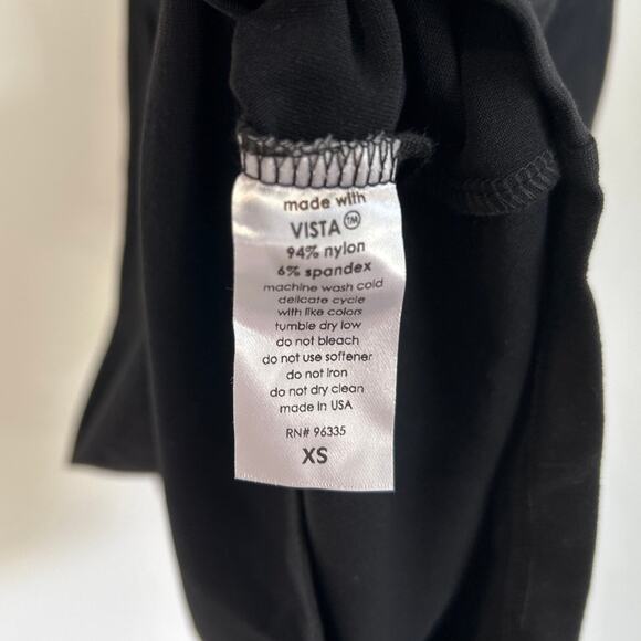 NWT Susana Monaco Black Bodycon Dress Sweetheart Neck Women’s XS - Picture 3 of 5